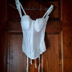 PANACHE MASQUERADE''SERENITY'' BRIDAL BASQUE-STRAPLESS MULTIWAY-34-D IVORY-NWT